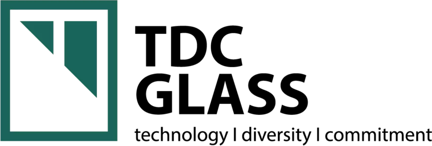 TDC Glass logo.